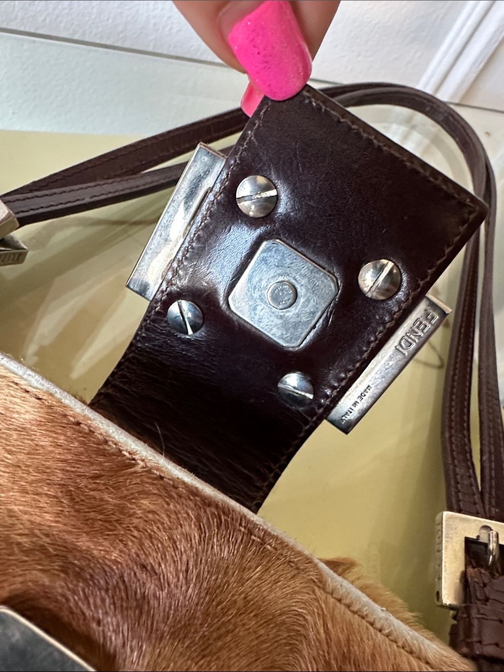 fendi calf hair bag - Picture 8 of 9